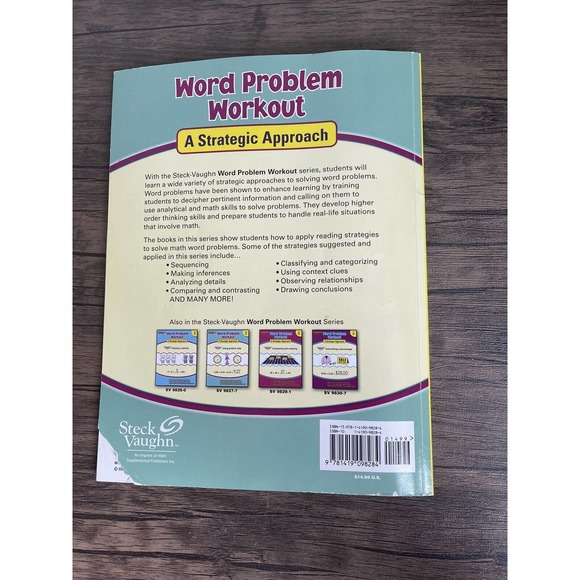 Word Problem Workout Series. Word Problem Workout Book - Picture 2 of 2